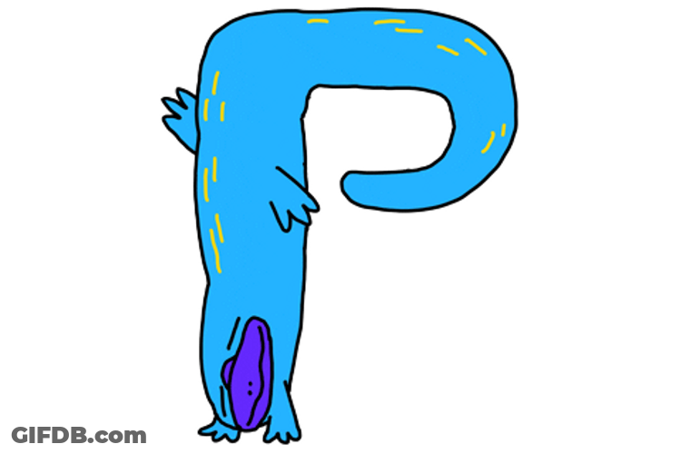 P For Platypus GIF