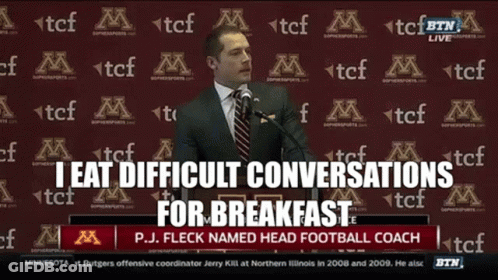 P.J. Fleck Named Head Football Coach GIF