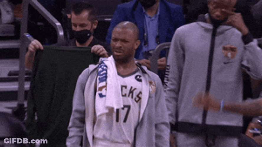 P J Tucker Confused Whats Going On GIF