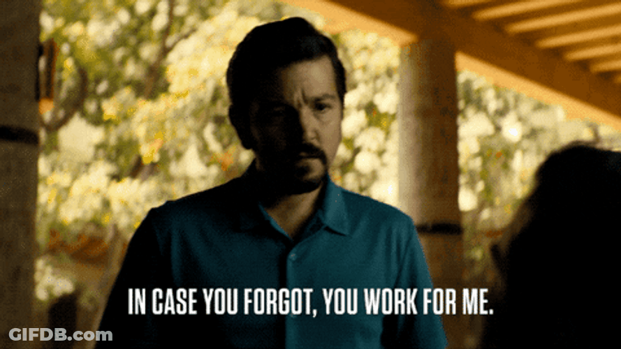 Pablo Escobar Confronting Scene GIF