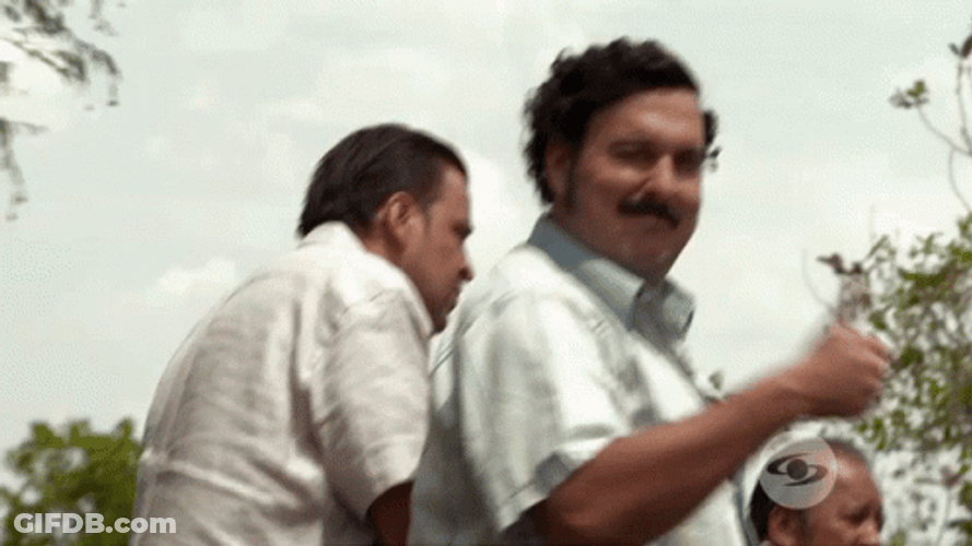Pablo Escobar Giving Thumbs Up GIF
