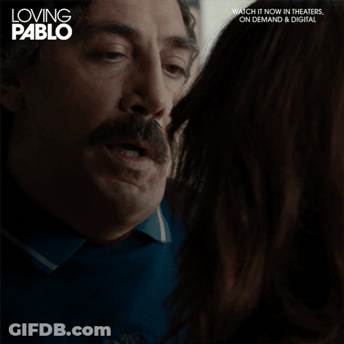 Pablo Escobar Having Bad News GIF