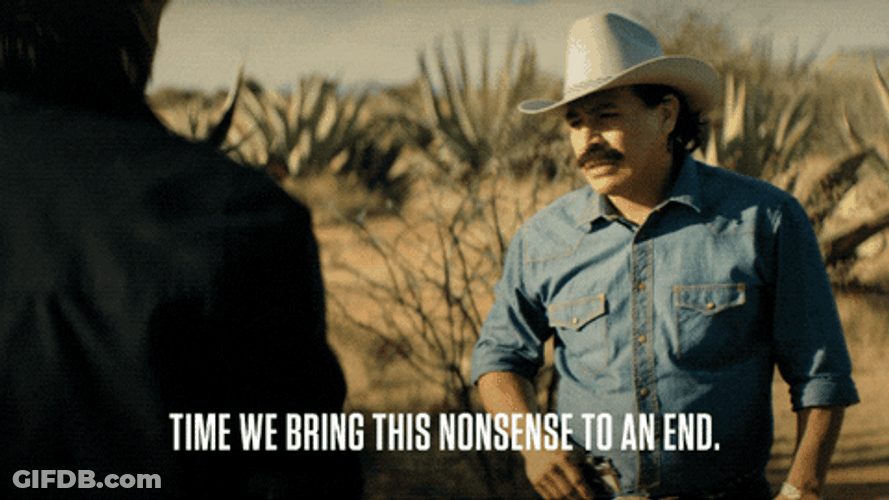 Pablo Escobar With Cowboy Hat GIF