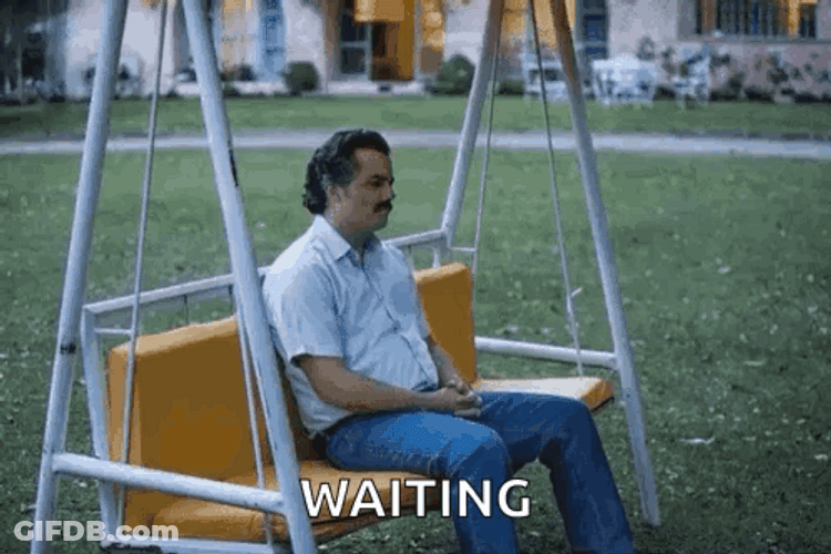 Pablo Waiting Patiently GIF