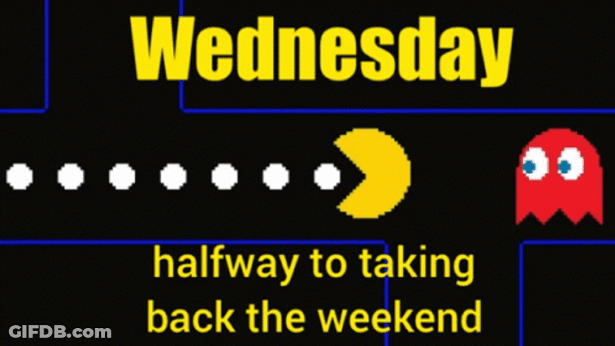 Pac Man Half Way There GIF