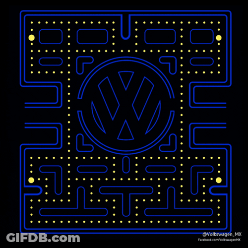 Pac Man In Car Version GIF
