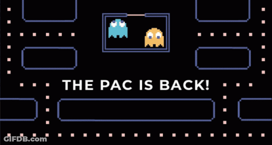 Pac Man Is Back GIF