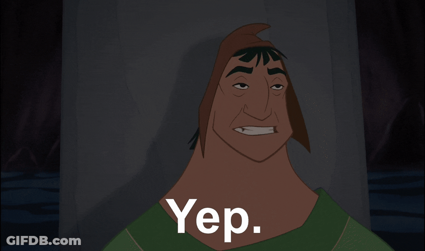 Pacha Agreeing Yep GIF