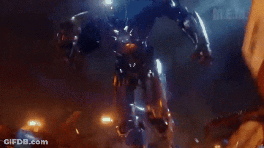 Pacific Rim Jaegers Slam Dunk GIF
