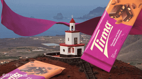 Package Of Tirma Chocolate On Hill GIF