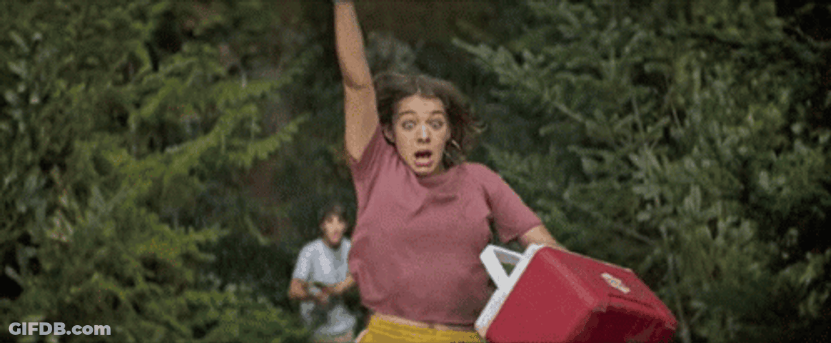 Package Sarah Falling Down GIF