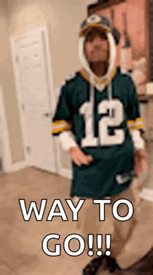 Packers Go GIF