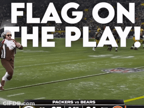 Packers Vs Bears Football Game GIF