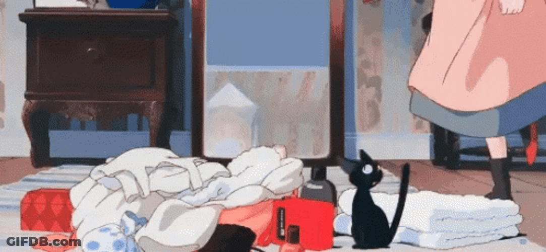 Packing Kiki Delivery GIF