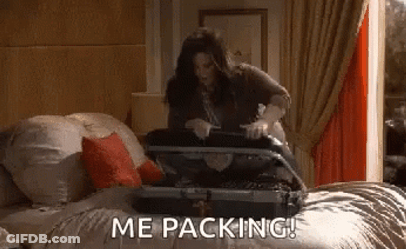 Packing Me Myself GIF