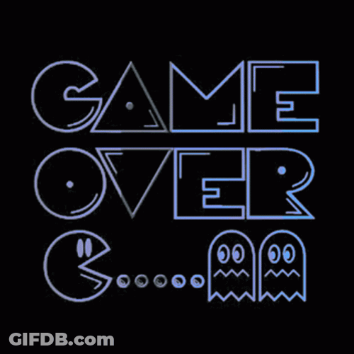 Pacman Game Over GIF