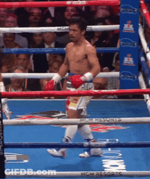 Pacman Pacquiao Showing His Skills GIF