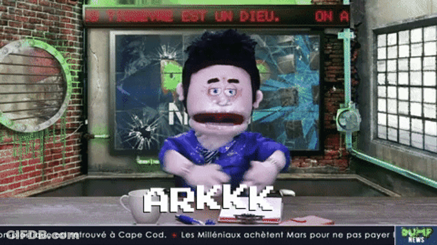 Paco The Puppet Screaming Ark GIF