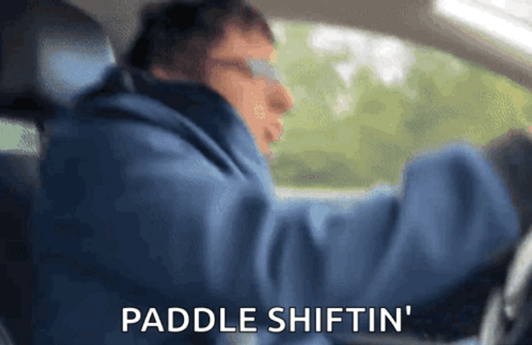 Paddle Shifting Crazy Driving GIF