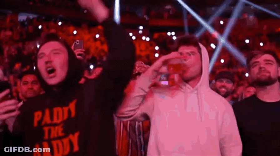 Paddy The Baddy Fans Cheering GIF