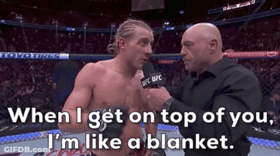 Paddy The Baddy Like A Blanket GIF