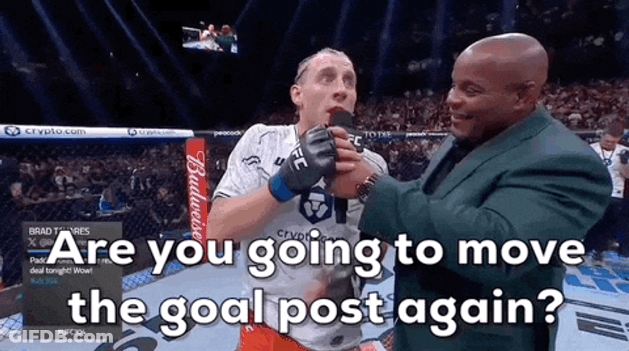 Paddy The Baddy Move The Goal Post GIF