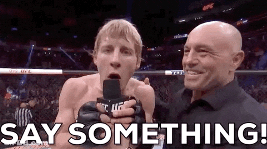 Paddy The Baddy Say Something GIF