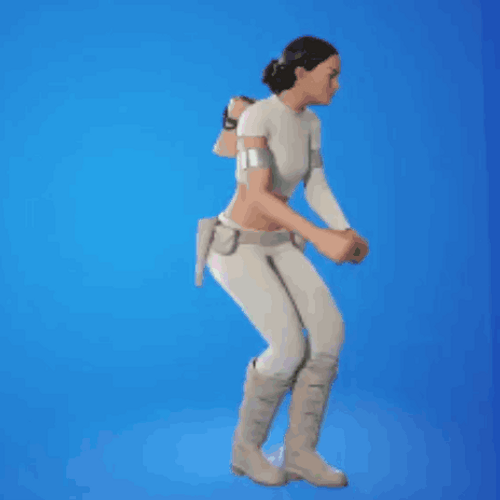 Padme Amidala Right Foot Creep GIF