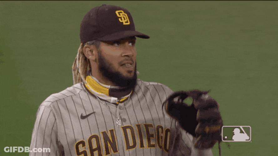 Padres Fernando Tatis Jr Tossing Ball GIF