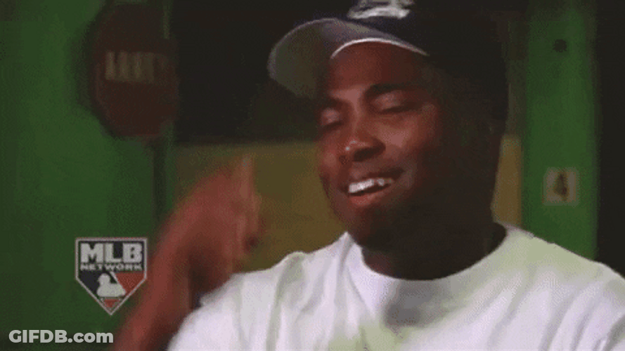 Padres Tony Gwynn Laughing Out Loud GIF