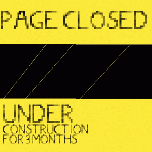 Page Closed Under Construction Mobile Design GIF