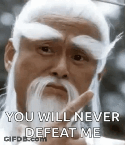 Pai Mei You Never Defeat Me GIF