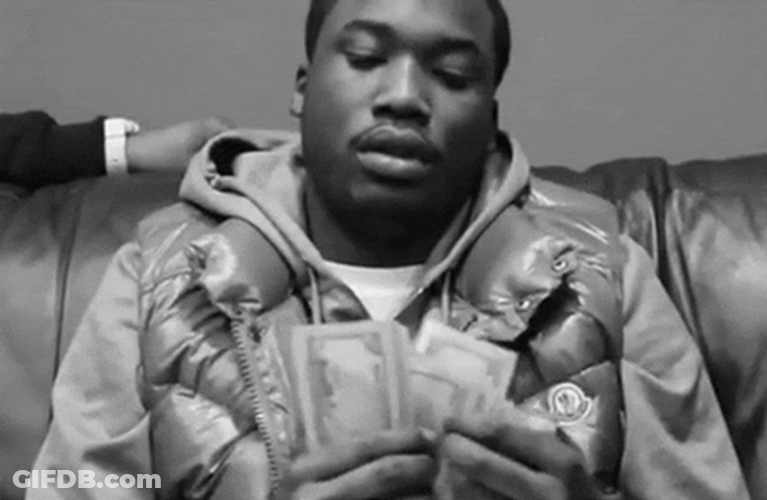Paid In Full Counting Dollars GIF