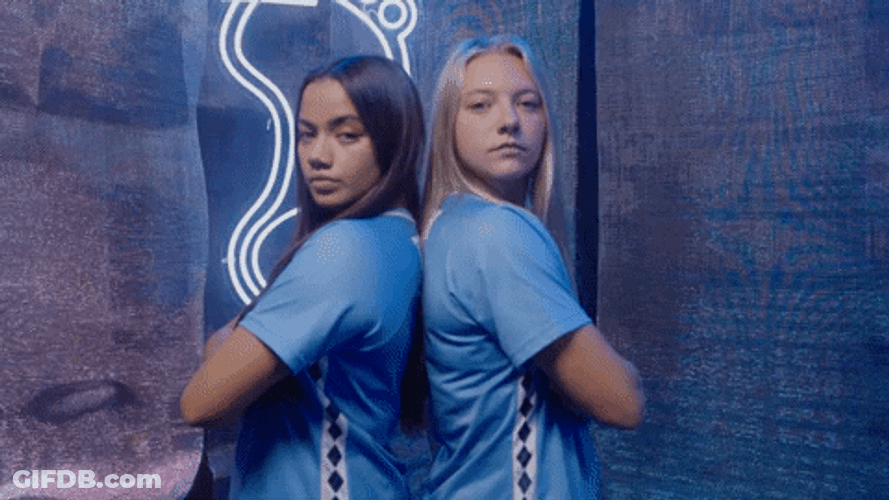 Paige Tolentino Avery Patterson Serious Back To Back GIF