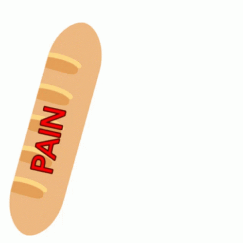 Pain Bonking Bread GIF