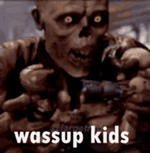 Pain Elemental From Doom Asking Wassup GIF