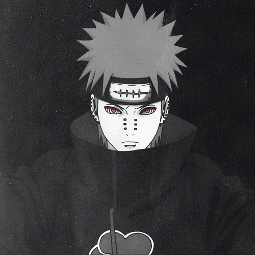 Pain Naruto Blinking Animation GIF