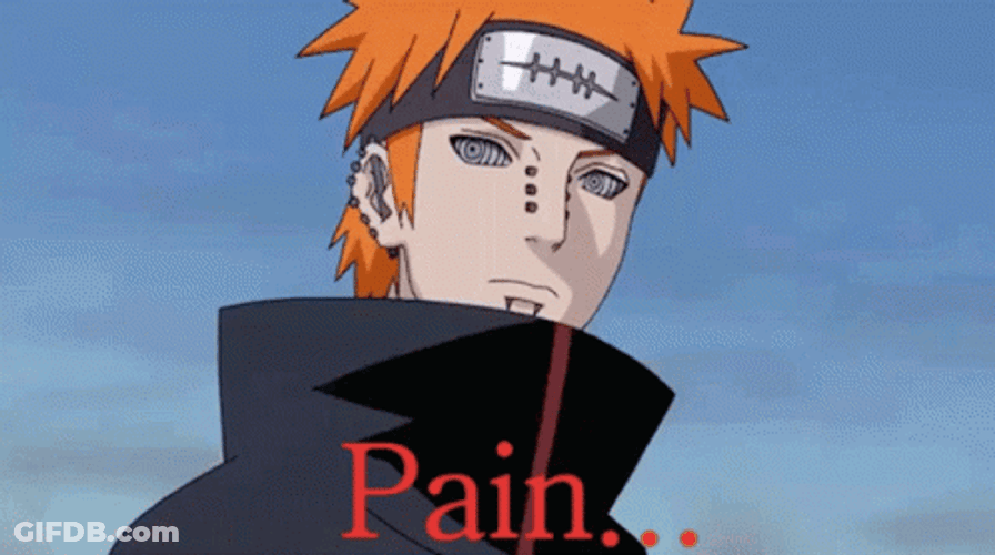 Pain Naruto Looking Away GIF