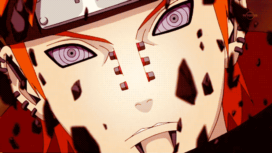 Pain Naruto Shocked Reaction GIF
