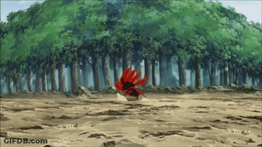 Pain Naruto Stopping Six Tails GIF