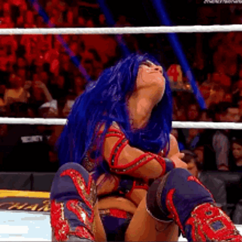 Pain Wrestler Sasha Banks GIF