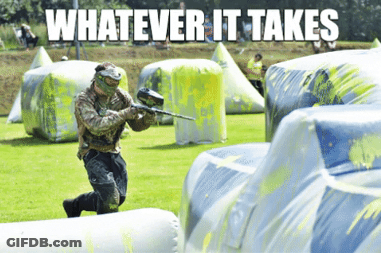 Paint Gun Bad Aim GIF