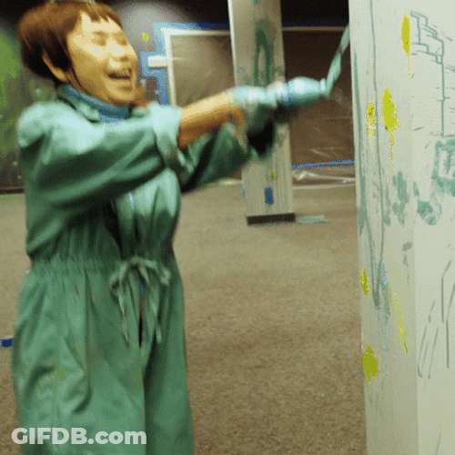 Paint Spray The Choe Show Mother's Day GIF