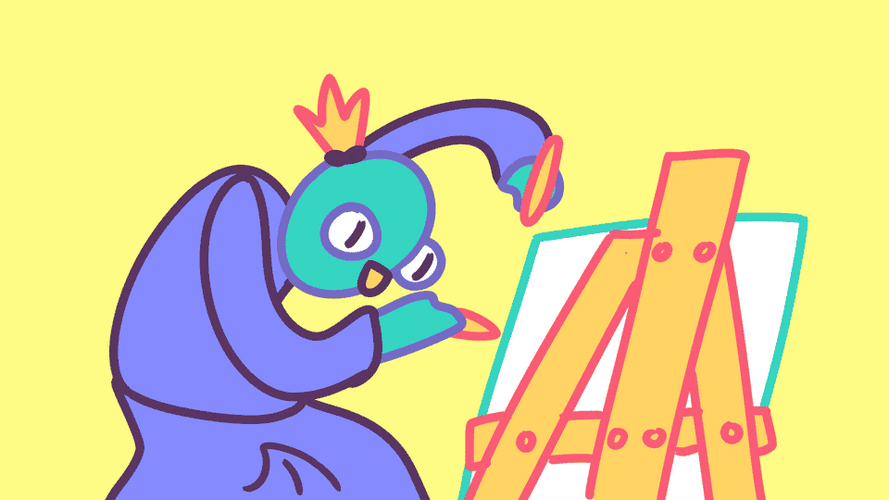 Painting Art Cartoon GIF