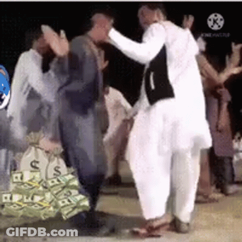Pakistani Wedding Money Dance GIF