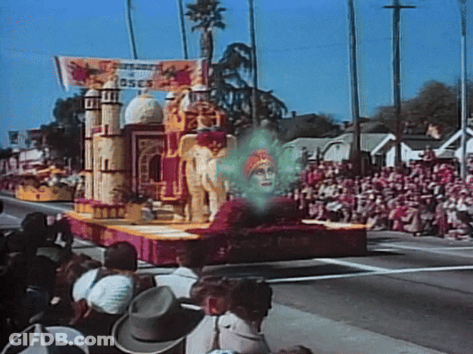 Palace In A Car Parade GIF