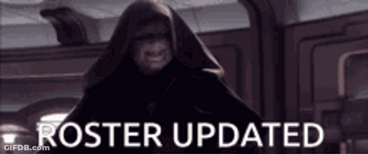 Palpatine Star Wars Roster Updated GIF
