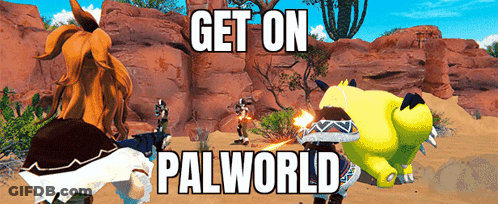 Palworld Advertisement GIF