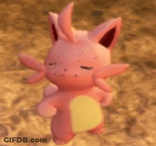 Palworld Cattiva Swaying Smile GIF