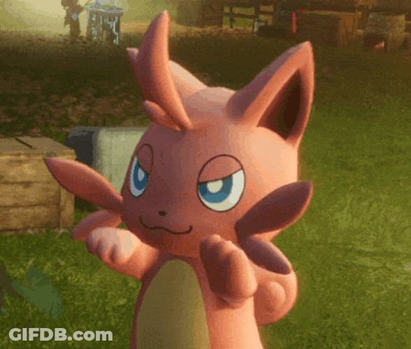 Palworld Character Cativa Dancing GIF